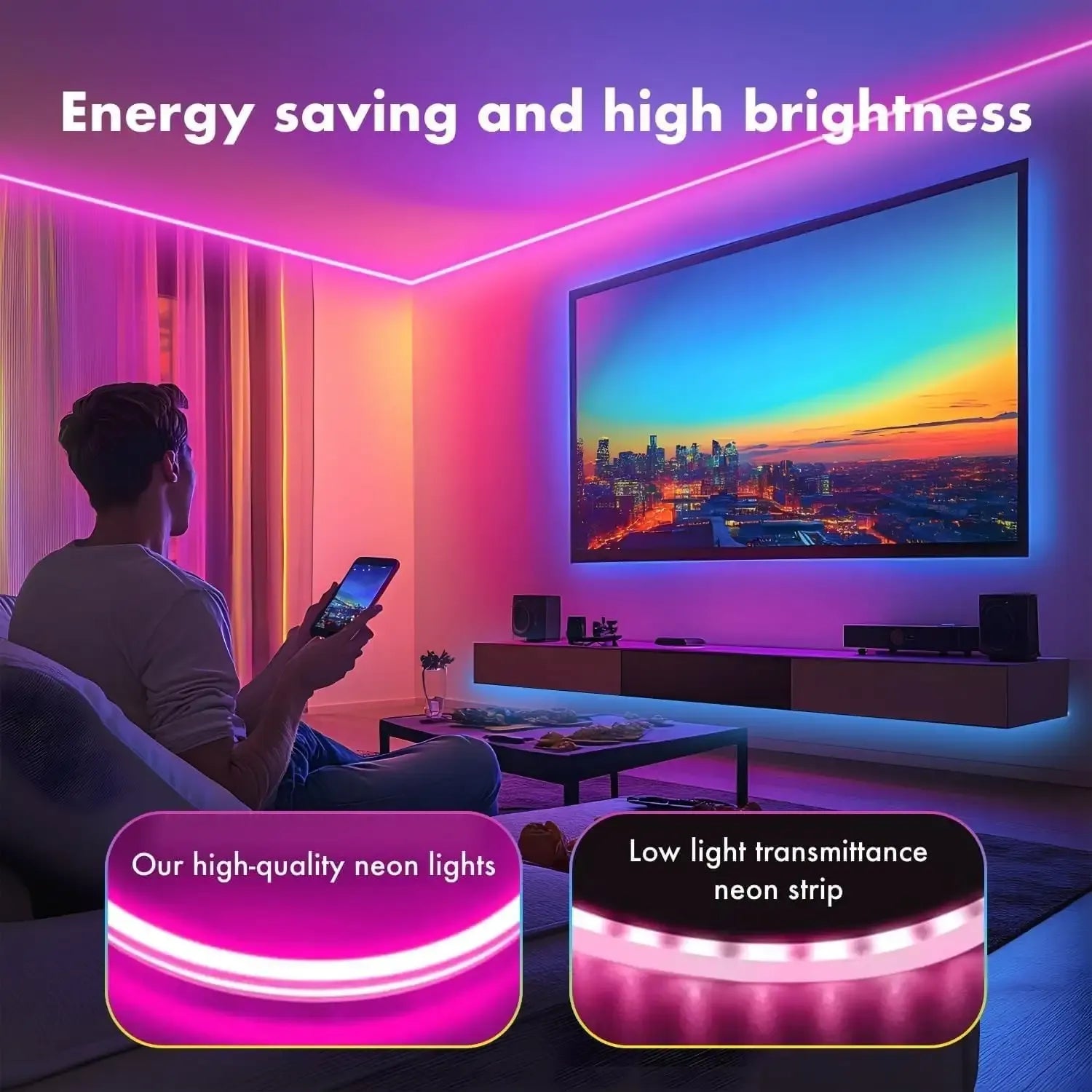 LED Neon Rope Light RGB